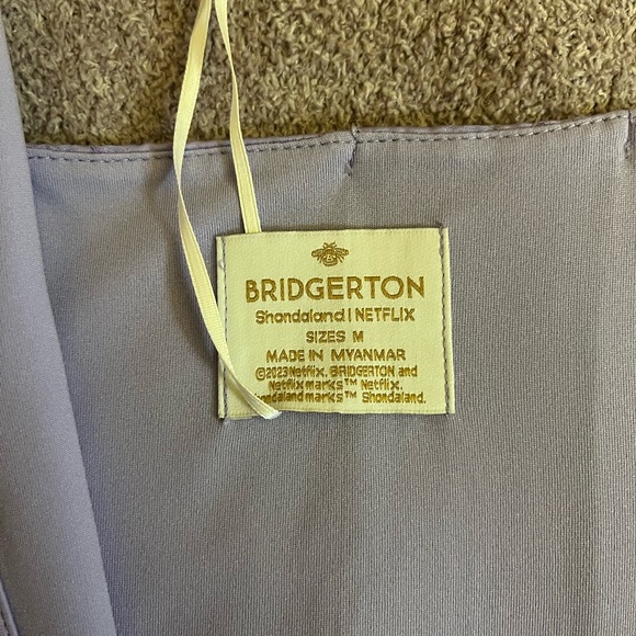 NWT Primark Bridgerton Purple Corset - Picture 4 of 4